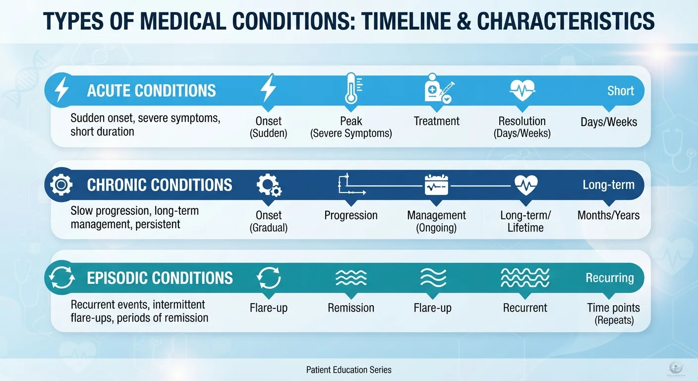 Acute, Chronic, and Episodic: How Time Shapes a Diagnosis