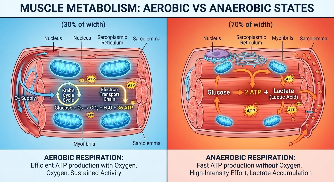 Aerobic vs. Anaerobic Exercise: What Changes at the Cellular Level
