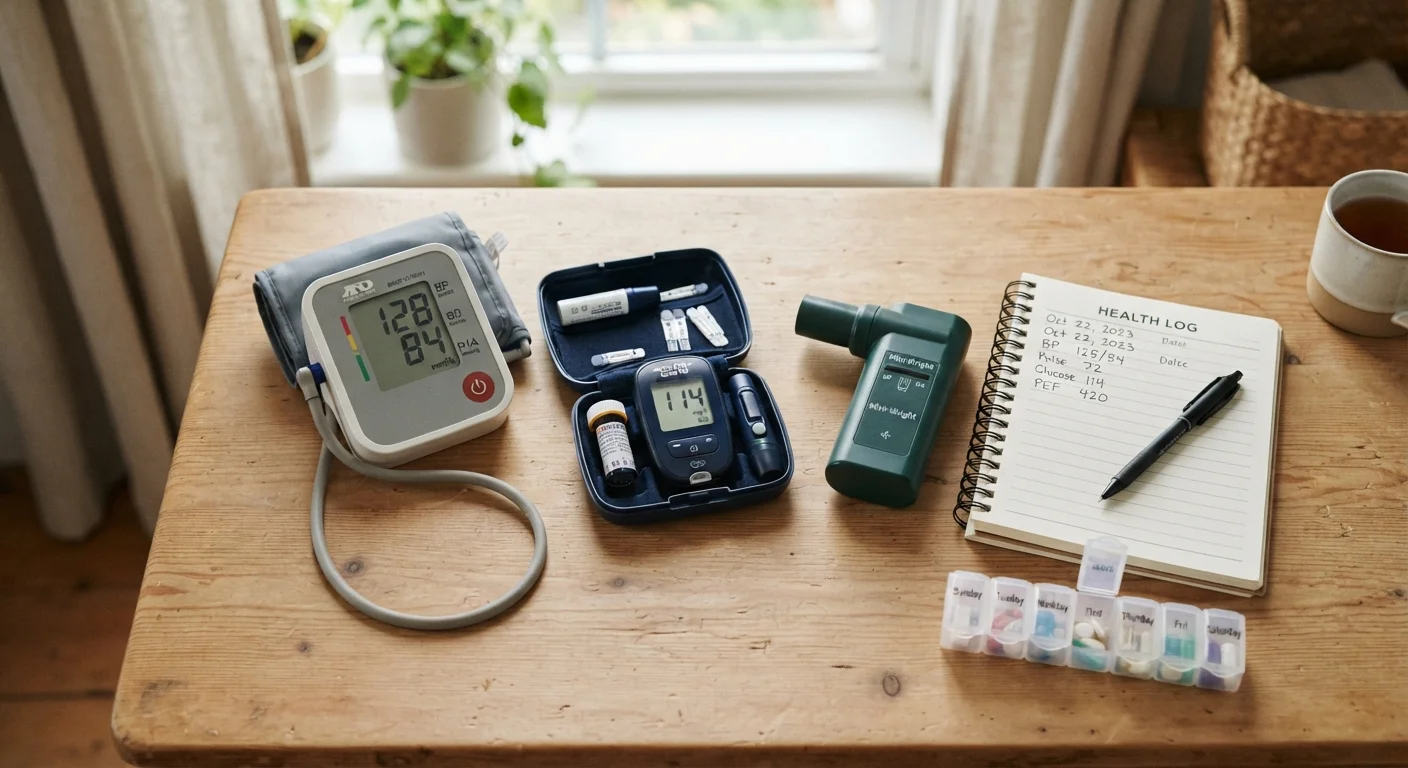 Keeping Track: What People With Chronic Conditions Typically Monitor at Home