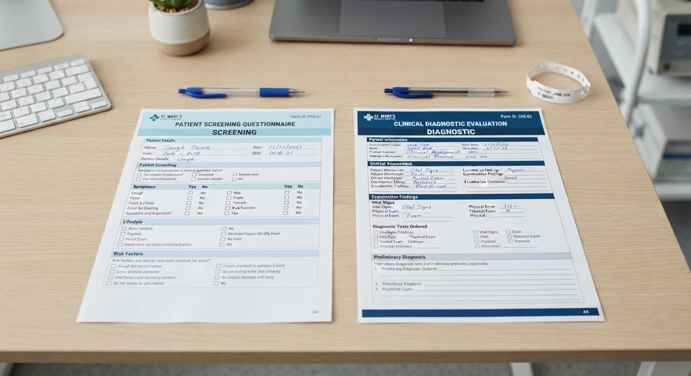 Screening vs. Diagnostic Testing — Two Very Different Things