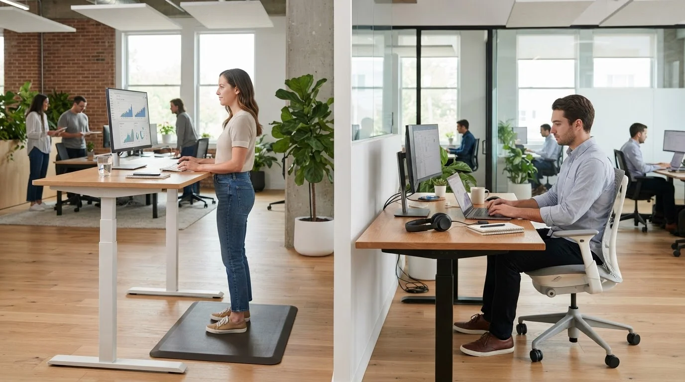 Standing vs. Sitting at a Desk: What the Research Actually Says