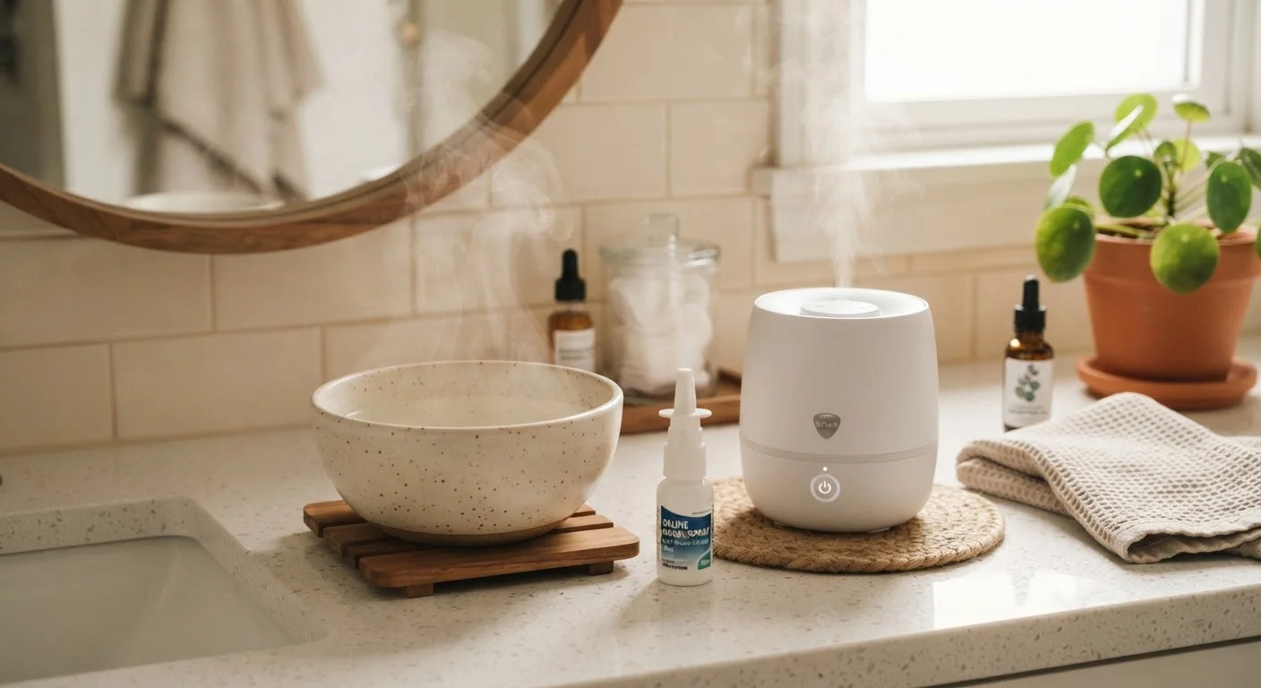 Steam, Salt Water, or Humidifier? Comparing Congestion Relief at Home