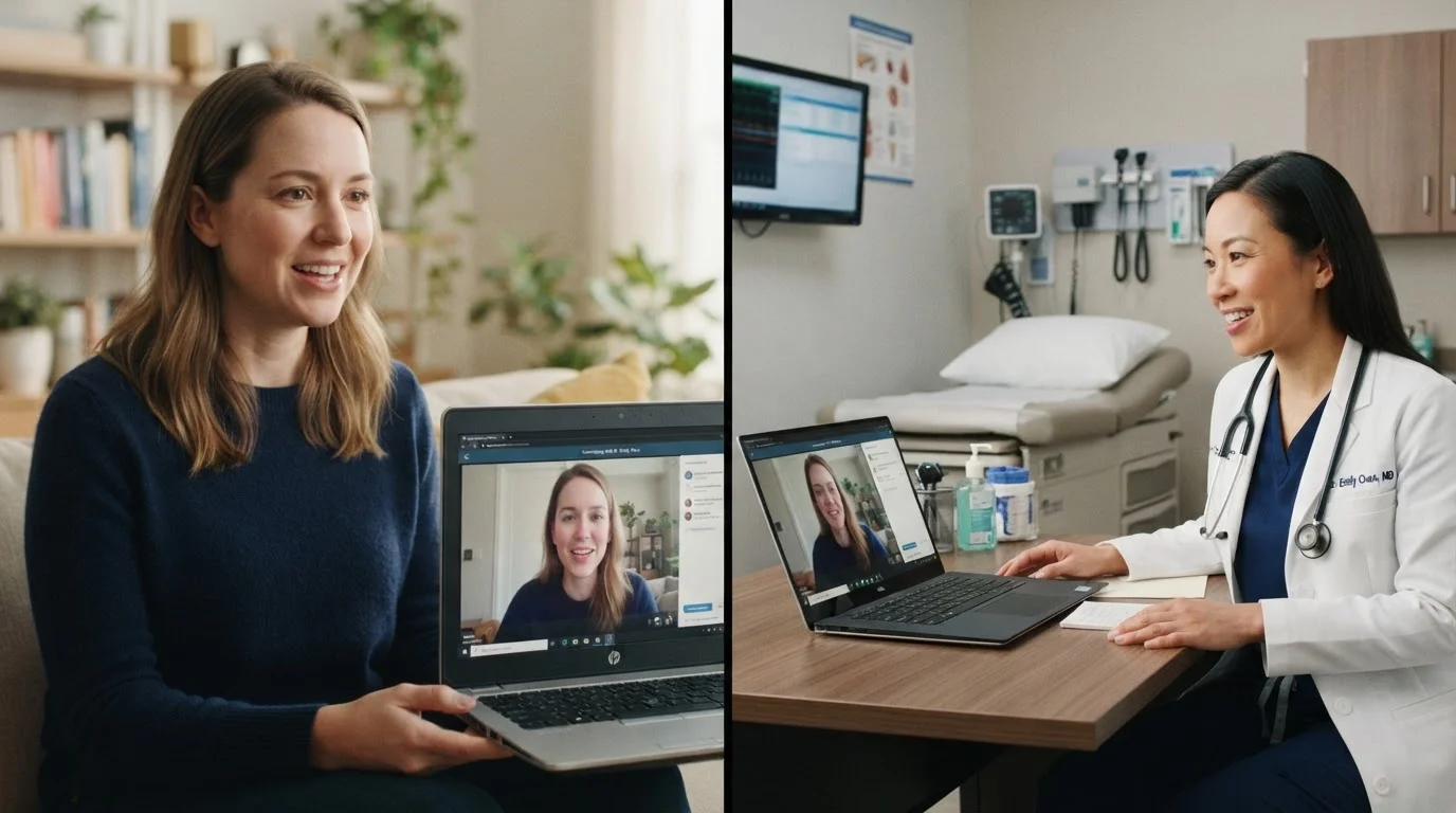 Telehealth vs In-Person Consultation: What Changes and What Doesn't