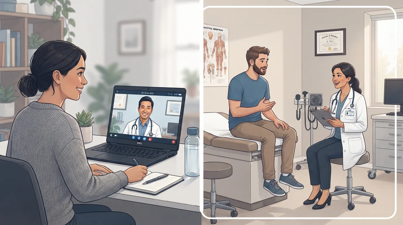 Telemedicine vs In-Person Visits: Understanding the Difference