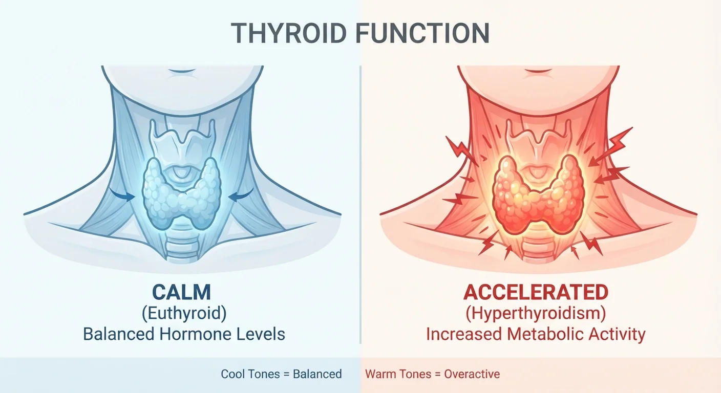 Thyroid Disorders: Hypothyroidism and Hyperthyroidism Side by Side
