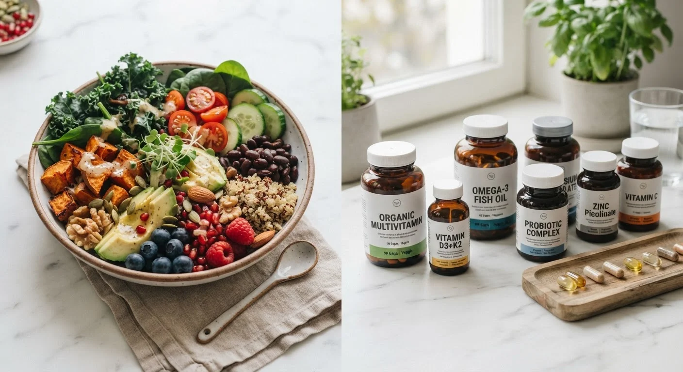 Whole Foods vs Supplements: When Each Approach Makes Sense